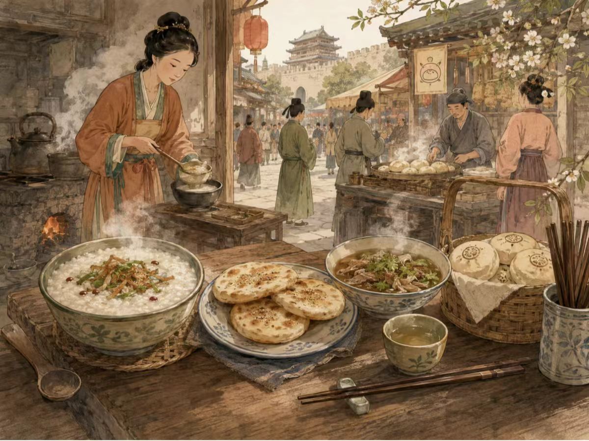 隋唐面食
